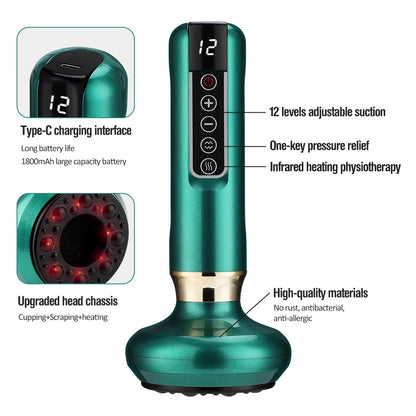 Cellulite Massager with Electric Infrared Slimming Device