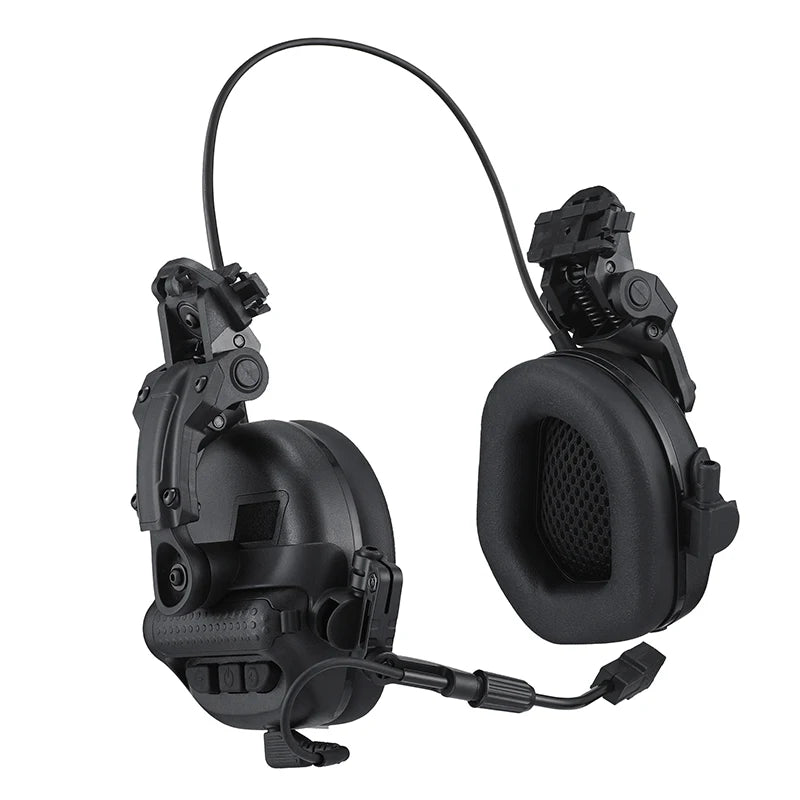 Tactical Earmuffs with Active Noise Cancelling