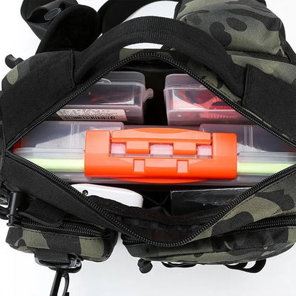 Shoulder Bag Fishing Gear with Multiple Compartment