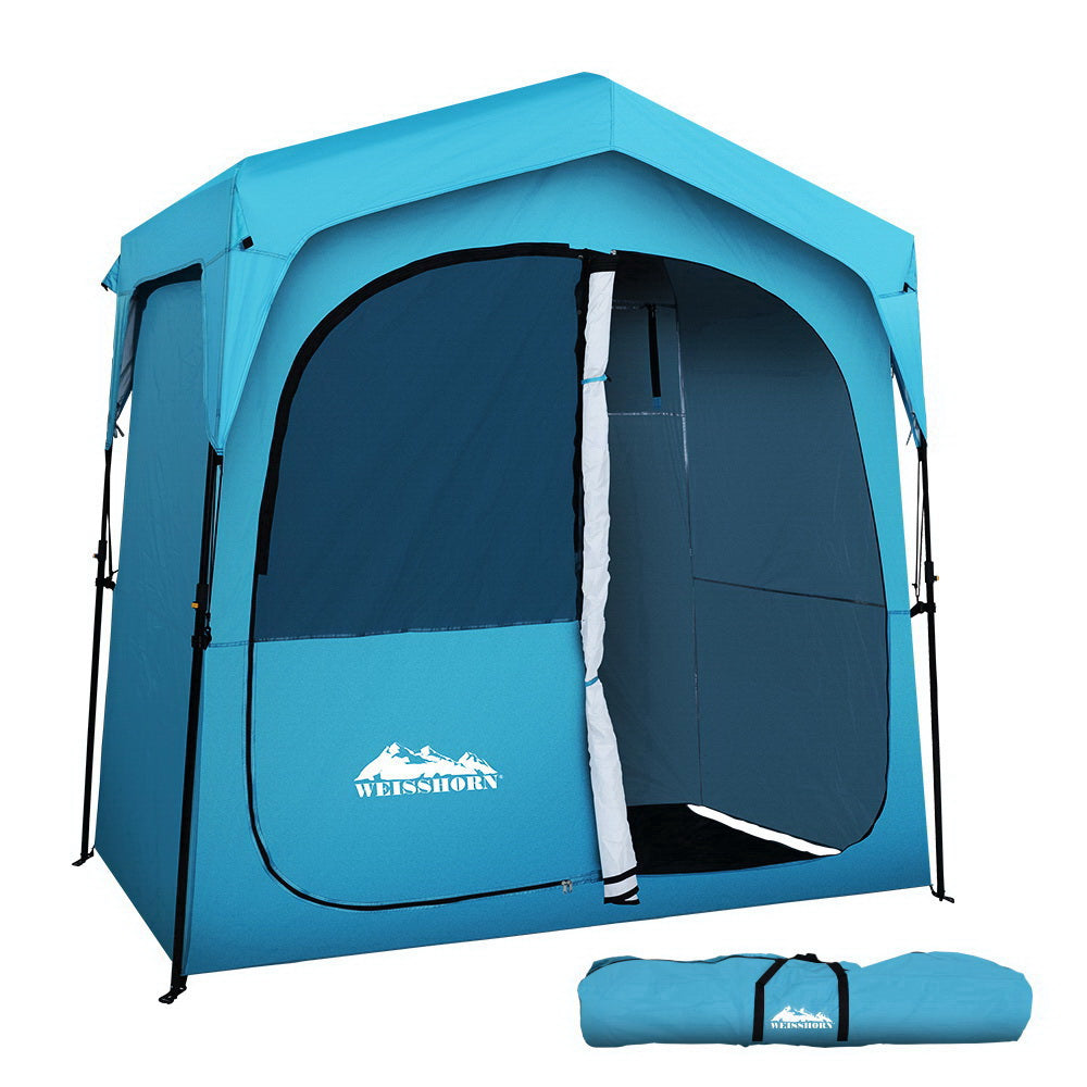 Double Shower Toilet Tent for Camping