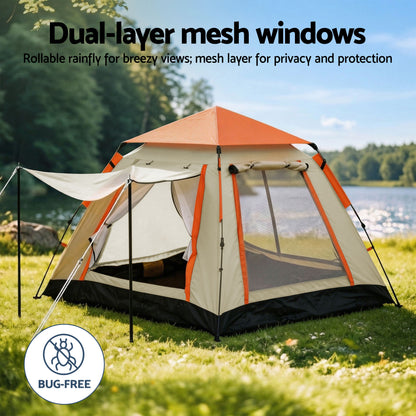 Pop Up Camping Tent (3-4 Person)