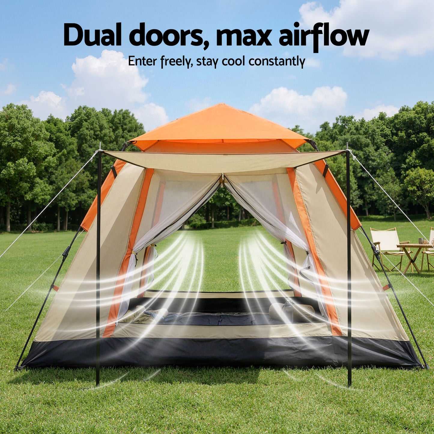 Pop Up Camping Tent (3-4 Person)