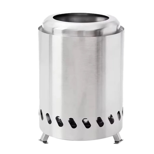 Portable Firewood Stainless Steel Camping Burner