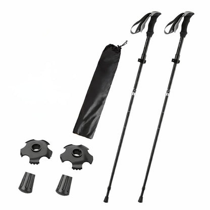 Trekking Poles Folding Aluminum Ultralight Hiking