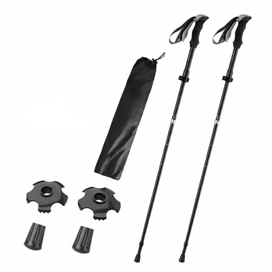 Trekking Poles Folding Aluminum Ultralight Hiking