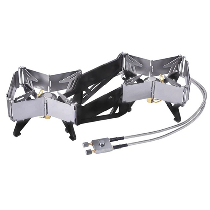 Camping Double Burner Folding Portable Gas