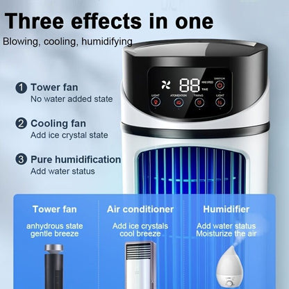 6-speed portable air conditioner humidifier
