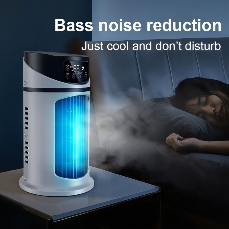 6-speed portable air conditioner humidifier