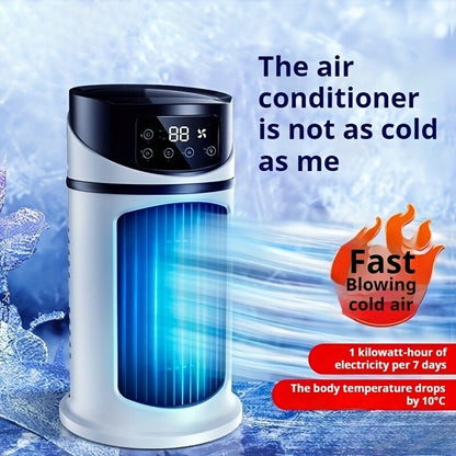 6-speed portable air conditioner humidifier