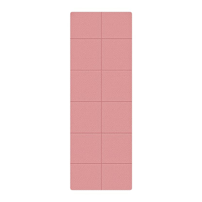 Dual-Sided Non-Slip TPE Exercise Mat for Yoga, Pilates, Kids Nap & Travel (Pink)