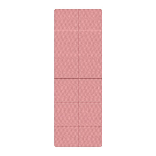 Dual-Sided Non-Slip TPE Exercise Mat for Yoga, Pilates, Kids Nap & Travel (Pink)