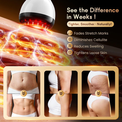 4-in-1 Cordless Body Sculpting Massager (White)