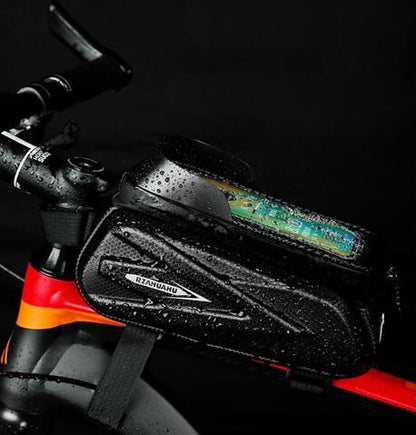 Waterproof Bike Frame Bag with Touchscreen Window