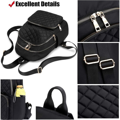 Women's Casual Backpack - Black