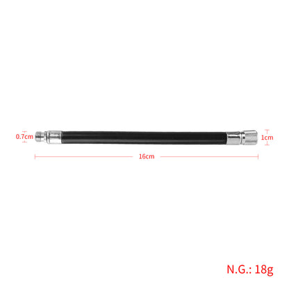 For Xiaomi scooter inflatable extension cord original model inflatable extension valve M365 Pro Pro2 1S extension tube Black