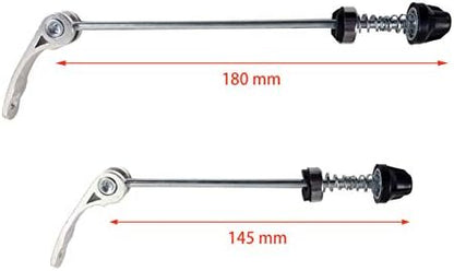 MTB Quick Release Skewer 145mm/180mm Front Rear Wheel Hub