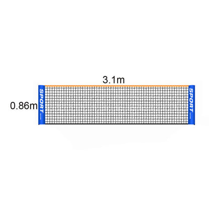 Portable Badminton Net Replacement for Outdoor Sports Training 3/4/5/6M x 3.1M