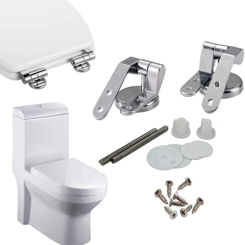 Toilet Seat Hinge Replacement Fixings Zinc Alloy Toilet Seat Hinge Toilet Seat Hinge For Wood Resin Mdf Toilet Seat