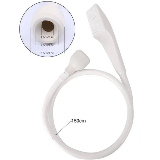 Plastic Mixer Tap Shower Head, Universal Sink Hose Shower Head Adaptable To Faucet, Home Hairdressing Shower Head, Baby