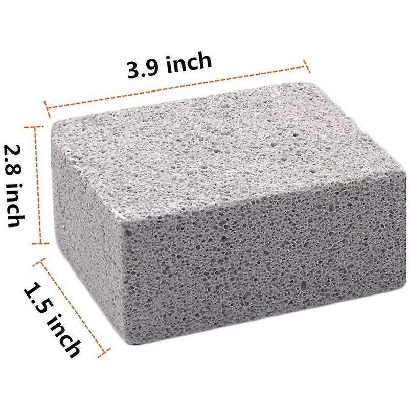 4 Pack Grill Block Pumice Stone Eco-Friendly Cleaning Stone, Reusable Grilling Stone Pumice Cleaner For Cleaning