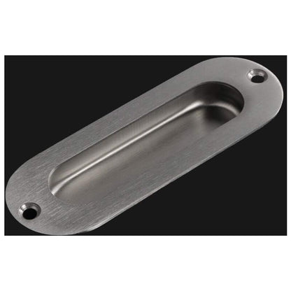 Flush Door Handle 2 Pieces Brushed Stainless Steel Flush Handle Sliding Door Handle Cupboard Door Handle With Screws