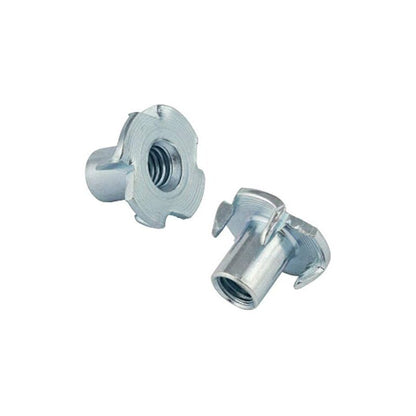 T Nut Claw Nut 4 Sided Nut Claw Fitting M6 X 12 Mm 50 pcs