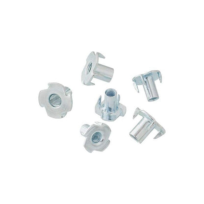 T Nut Claw Nut 4 Sided Nut Claw Fitting M6 X 12 Mm 50 pcs