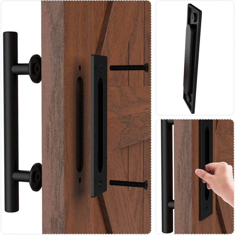 Sliding Door Handle Black Door Handle Modern Barn Door Handle