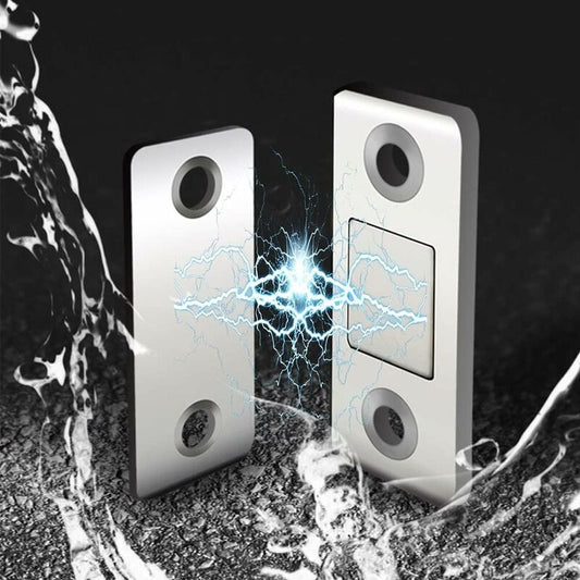 4/8 Pack Adhesive Magnetic Cabinet Door Catches Stainless Steel Kitchen Magnetic Catch For Cupboard Magnetic Closure