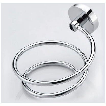 Wall Mounted Hair Dryer Holder, 304 Stainless Steel Hair Dryer Storage/Holder, Bathroom Accessories