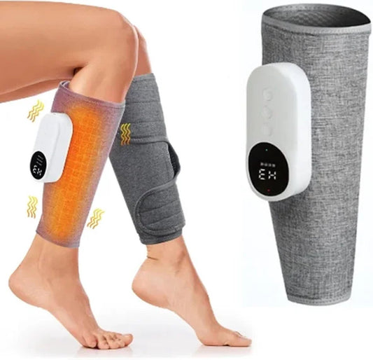 Leg massager for blood circulation  (grey)