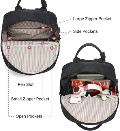 Backpack Waterproof - USB - Black