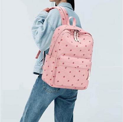 3 PCS Women's Backpack - Pink
