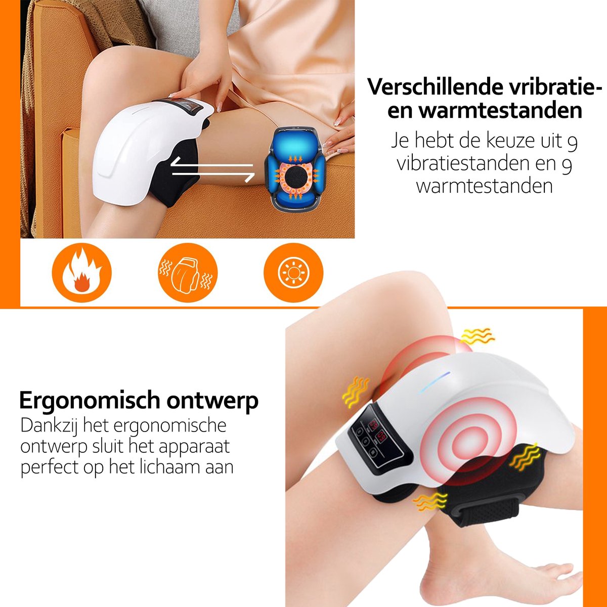 Infrared Vibration Knee Massager