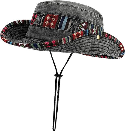 Sun hat with UV Protection and Foldable Cotton