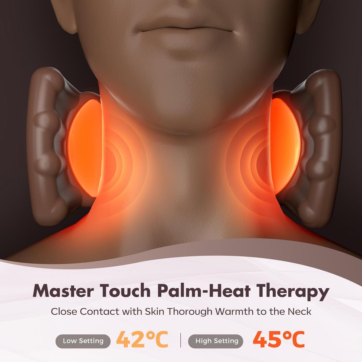 4D Neck Massager (White)