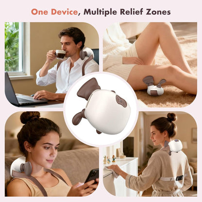 4D Neck Massager (White)