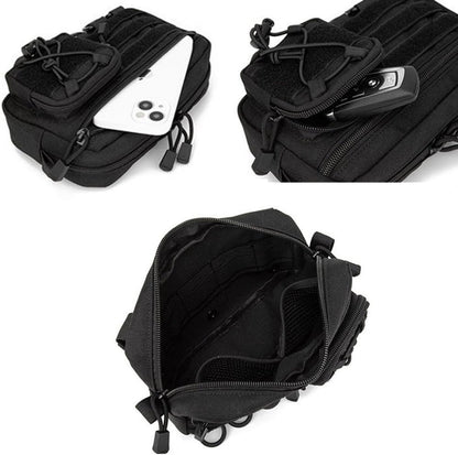 Bike bag - Fanny pack - Organizer - Pouch - Ultralight storage box - Waterproof Oxford Ripstop - Perfect for hiking, cycling, and survival gear