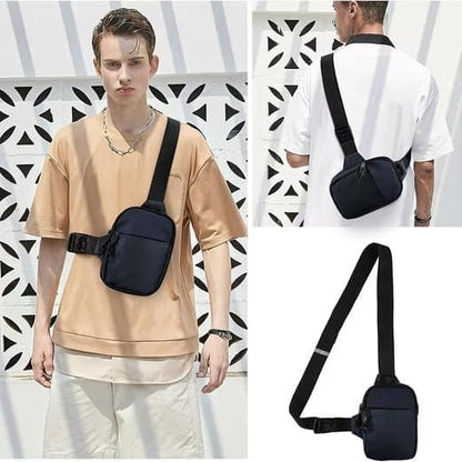 Waterproof Shoulder Bag for Cycling Sports Travel, Black, M