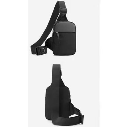 Waterproof Shoulder Bag for Cycling Sports Travel, Black, M