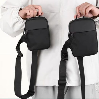 Waterproof Shoulder Bag for Cycling Sports Travel, Black, L