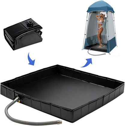 Portable Folding Camping Shower Base for Outdoor