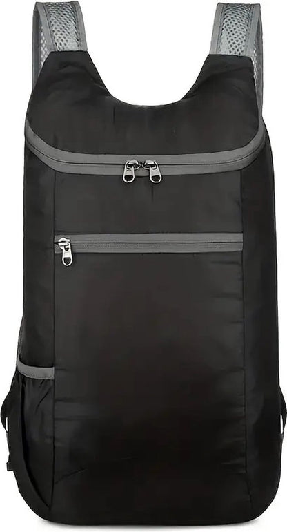 Foldable Lightweight Backpack | 20 Liters | Black