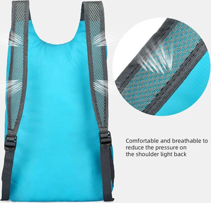 Foldable Lightweight Backpack | 20 Liters | Black