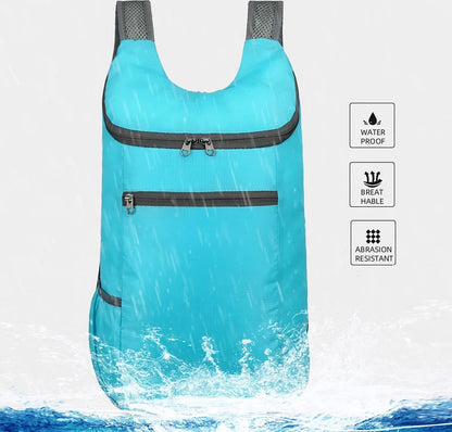 Foldable Lightweight Backpack | 20 Liters | Black