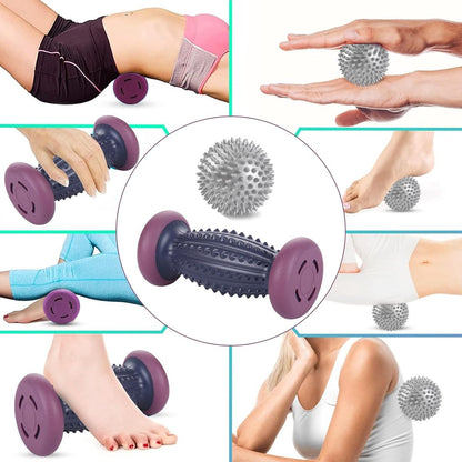 Foot Massage Roller With 3 x Massage Balls