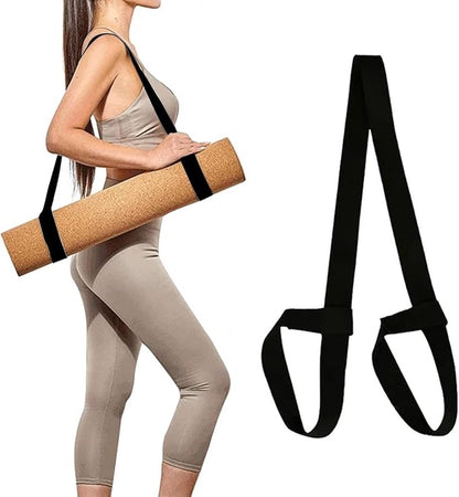 Carrying Strap For Yoga Mat - Black