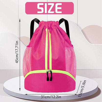 Backpack with Ball Pocket Bottom Pocket - Waterproof
