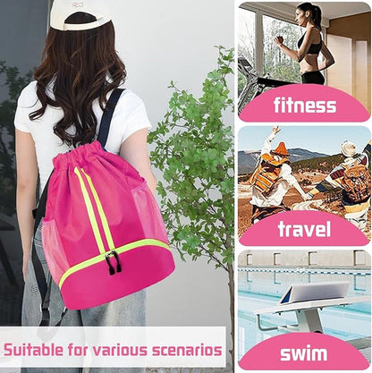 Backpack with Ball Pocket Bottom Pocket - Waterproof