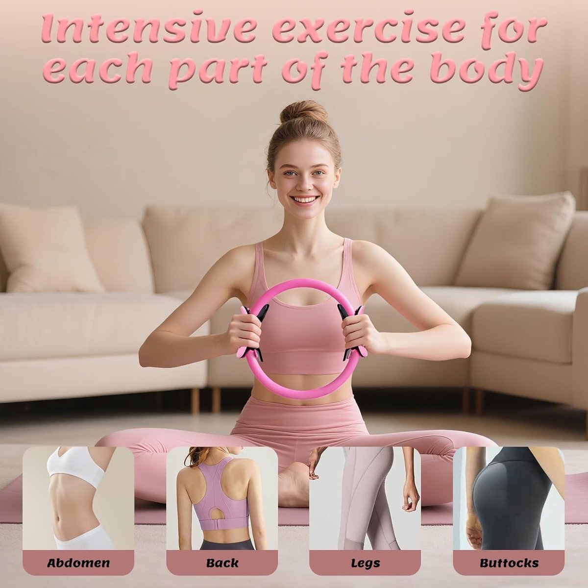 13-Piece Pilates Equipment Set for Women
